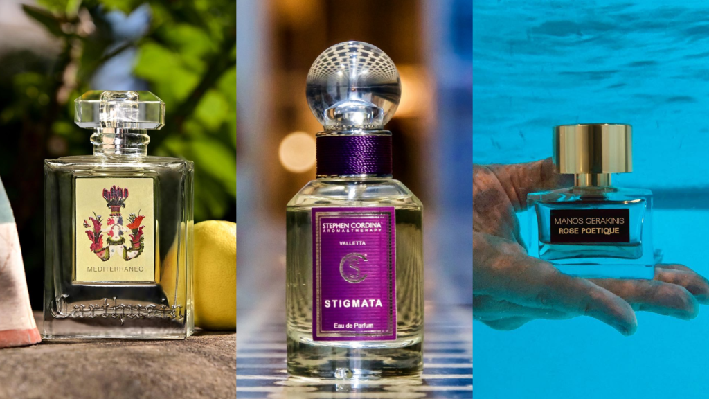 Discover the olfactory journey of Three Perfumers: Carthusia, Stephen Cordina & Manos Gerakinis