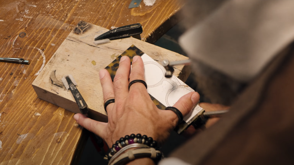 Capturing the artistry of In Barberia: A Glimpse into the Workshop in Venice | A still from In Barberia's YouTube feature